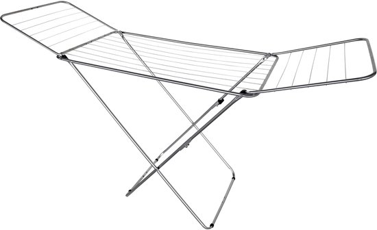 Vileda Universeel Wasrek Van Staal, 18 M Drooglijnlengte, Met Wielen Wit 5 X 129 X 55 Cm Aanbieding 43029816 Vileda Universeel Wasrek Van Staal, 18 M Drooglijnlengte, Met Wielen Wit 5 X 129 X 55 Cm Aanbieding 43029816