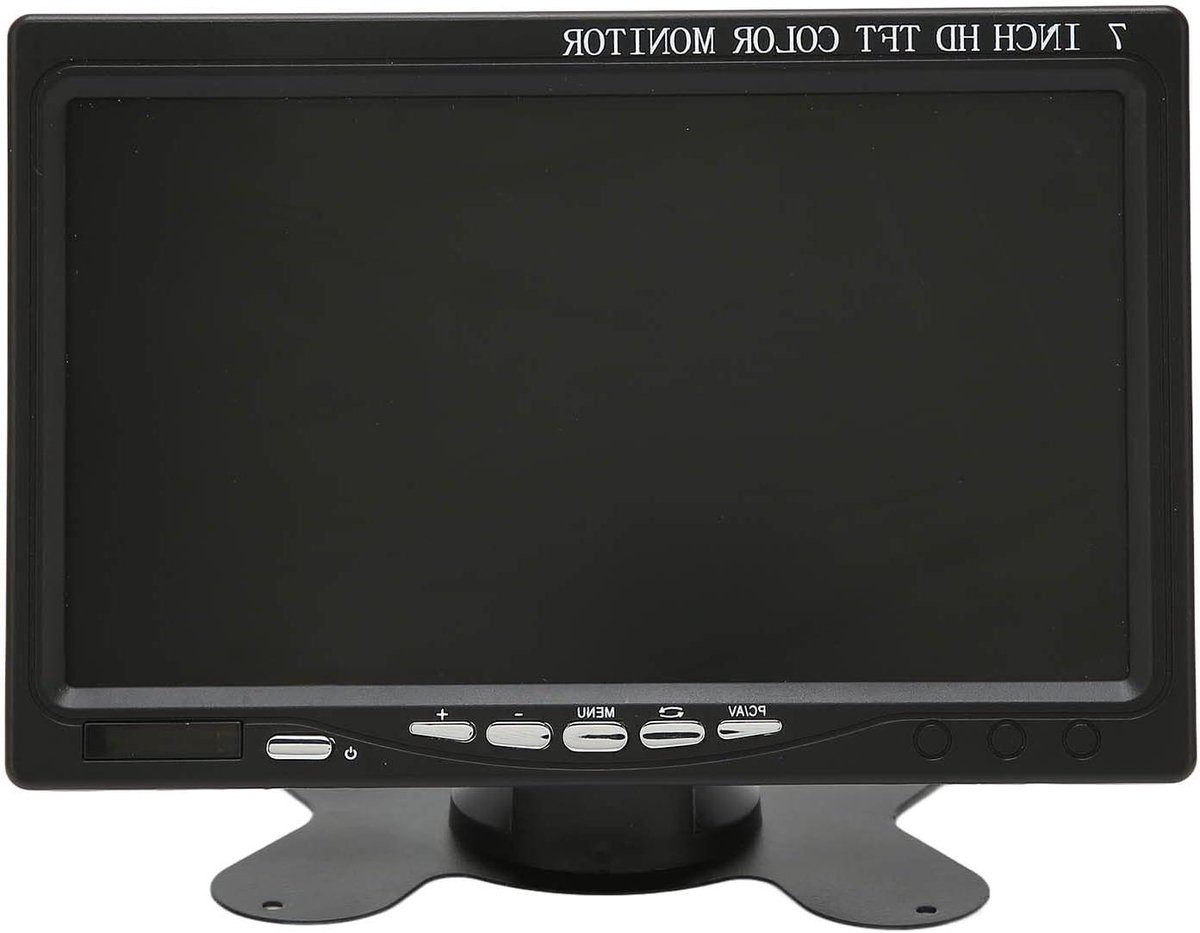 7 Inch TFT LCD Car Color Achteruitrijmonitor - HD Automonitor met HDMI/VGA/AV-ingang - EU .