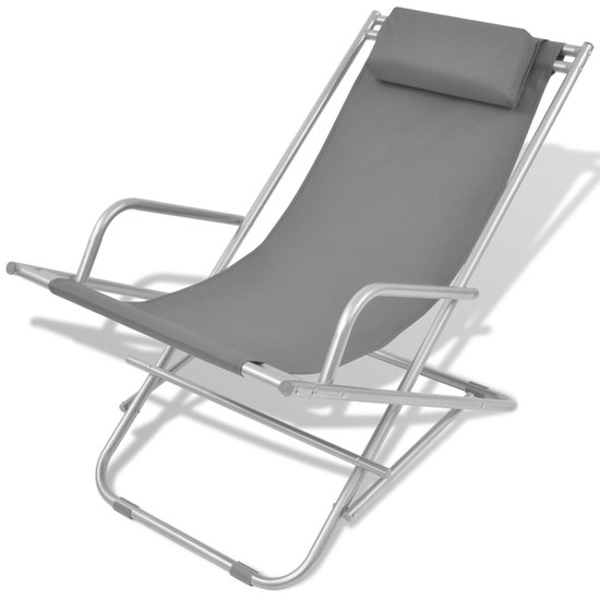 SereneLife Verstelbare Rotan Zero Gravity Lawn Chair