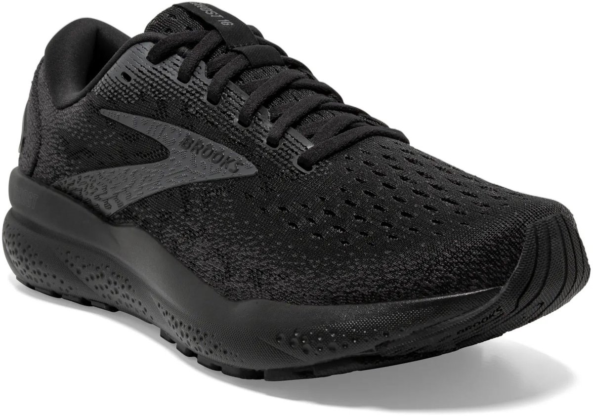 Brooks ghost 16 Hardloopschoenen dames neutraal Black Black White