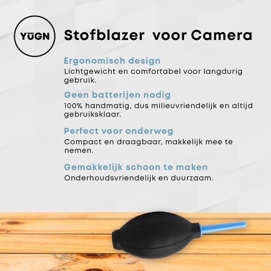 K&F CONCEPT Zachte rubberen blaasbalg reiniging, met zachte siliconen punt van lens, camera, sensor, DSLR, toetsenbord, optiek (blaasbalg