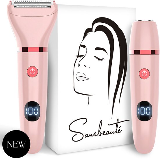 Sansbeauté 2-in-1 Ladyshave met Display