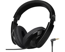 StayPowered Kinderkoptelefoon - Perfect Geluid & Ultiem Comfort - Verstelbaar - HD Microfoon - Kraakhelder Stereo - Zachte Oorkussens - Duurzame Kabel - 3.5mm Jack - Zwart - Levering Sneller dan Aangegeven!