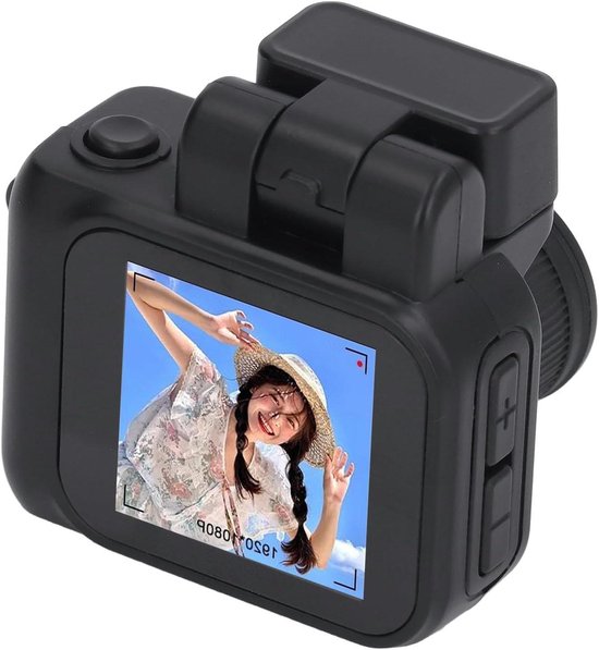 Mini Caméra Espion TotalCadeau MD70 - Ultra Petite Caméra Noire - Discrète