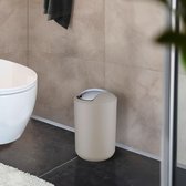 Unyqoos ® Stijlvolle en Robuuste Afvalemmer met Swingdeksel voor Badkamer en Huishouden