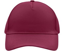 5 panel baseball pet bordeaux