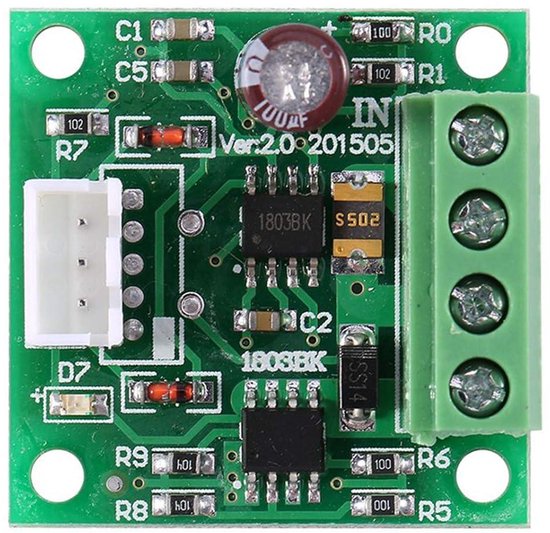 PWM DC Motorsnelheidsregelaar 1,8-15V – Max 2A, Met Overstroombeveiliging, Voor Kleine Motoren 2 miniatura