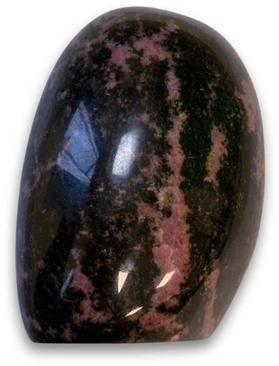 Ruben Robijn Rhodoniet sculptuur nr.04 Roze zwart