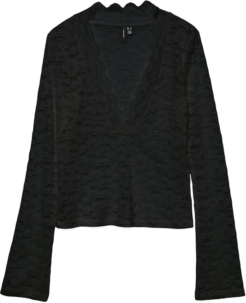 VERO MODA - VMDEA LS LACE TOP EXP - Dames - Blouses