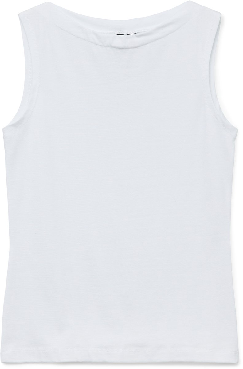 Vero Moda Top Vmpanda Modal Sl Top Jrs Noos 10314416 Bright White Dames Maat - XL