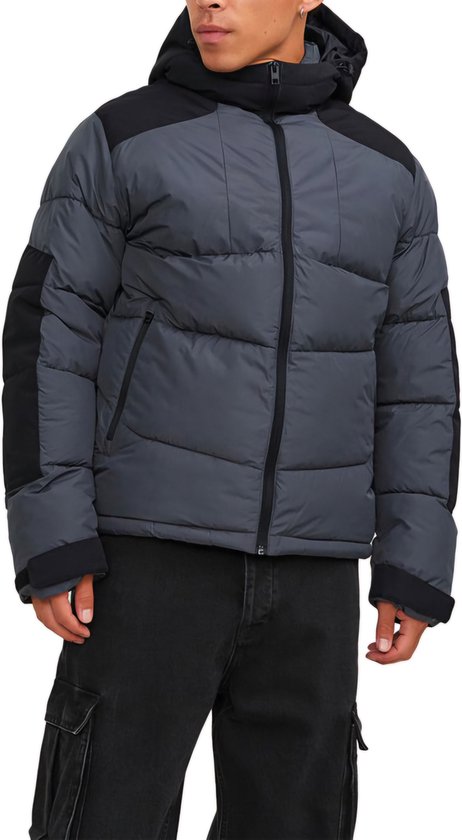 Zwarte MSCH COPENHAGEN Gewatteerde jas MSCHPAVINARIA ZIP JACKET