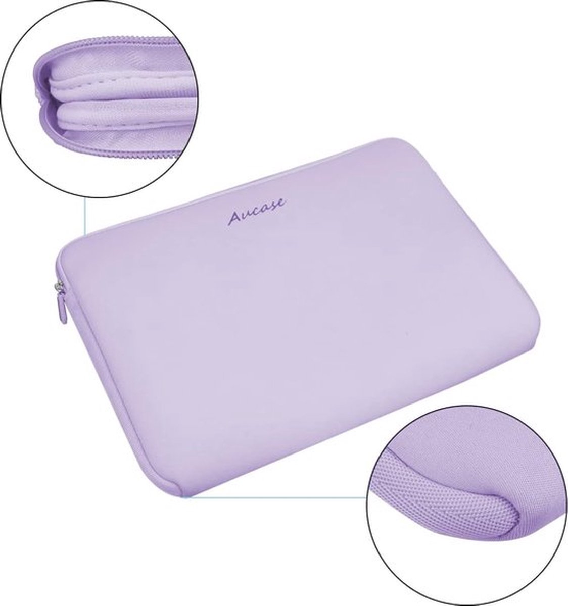 Image of 15-15,6 inch Laptophoes, Tablet Aktetas Draagtas, Dieste Lichte Neopreen Waterbestendig Bescherming Laptop Beschermhoes