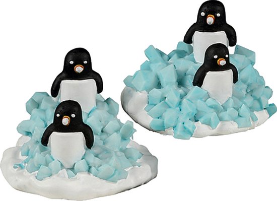 Lemax - Candy Penguin Colony - Set van 2