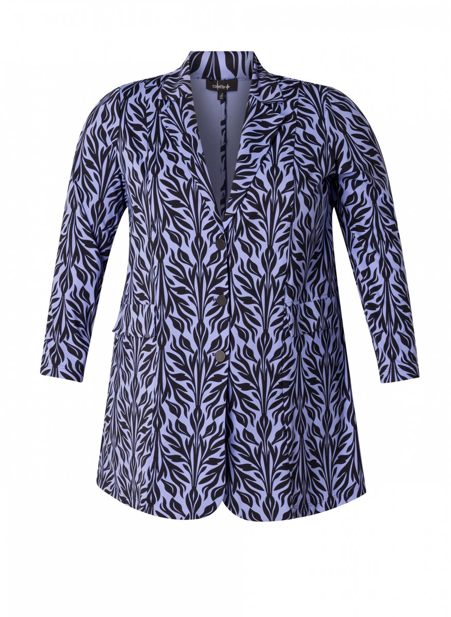 COLLETTA Odile Cover ups - Cornflower Blue/Mult - maat 3(52)