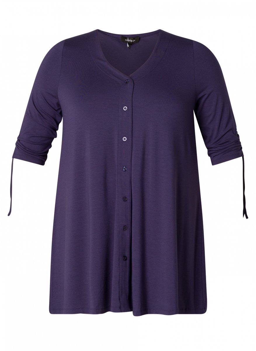 COLLETTA Oneta Tops - Dark Blue - maat 2(50)