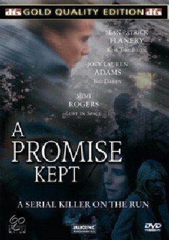 Dvd hoes van "A Promise Kept", met twee close-ups van gezichten en tekst.