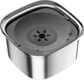 Vulpes Goods® Abreuvoir Chien - Abreuvoir pour Chiens - Anti Mess - Réduit les Baveurs - Acier Inoxydable - On the Bébé en route - 3L