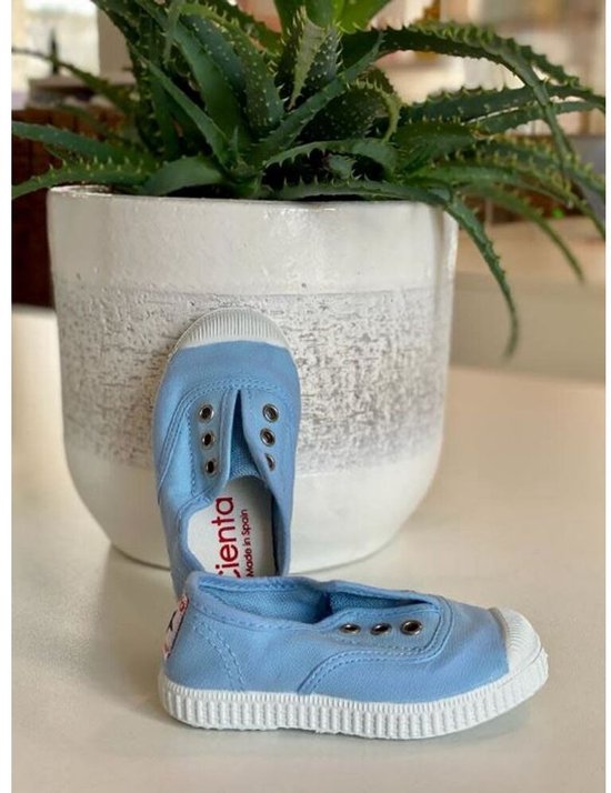 Cienta Baskets Filles Azul Sky BLUE 25