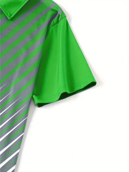 Livano Golf Shirt Heren - T-shirt - Golfkleding - Golfen - Golf Accessoires - Polo Shirt - Groen - Maat XXL