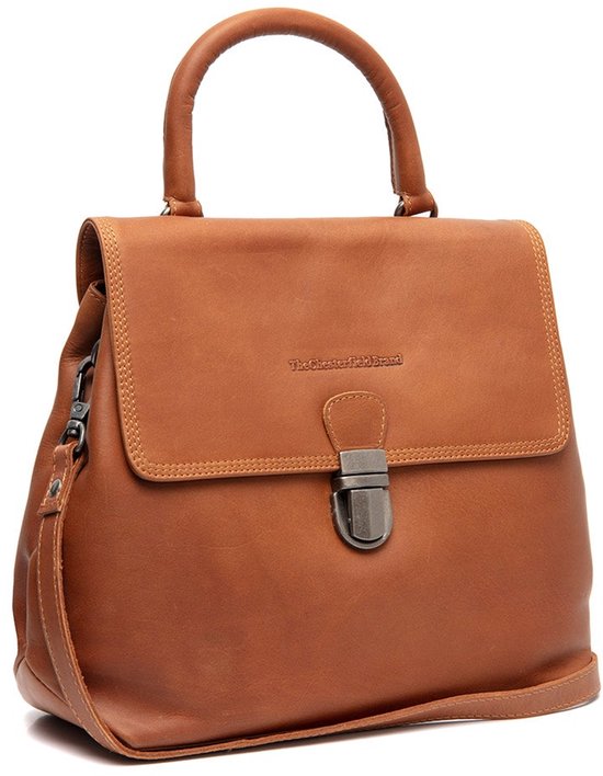 Sac Bandoulière The Chesterfield Brand Renata - Cuir Cognac, Ajustable, Neuf Avec étiquettes