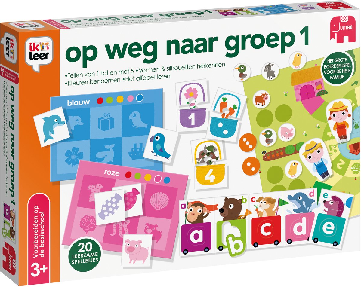 Jumbo - Ik Leer - Op Weg Naar Groep 1 - Educatief spel - Vanaf 3 jaar