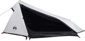vidaXL - Tunneltent - 1-persoons - waterdicht - verduisterend - stof - wit