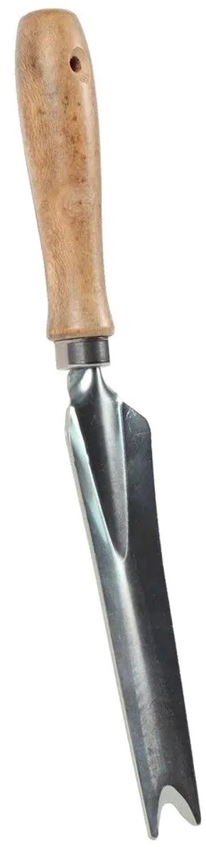 Talen Tools - Onkruidsteker - Verzinkt staal - Essenhouten handvat - 25 centimeter van Talen Tools — afbeelding 3