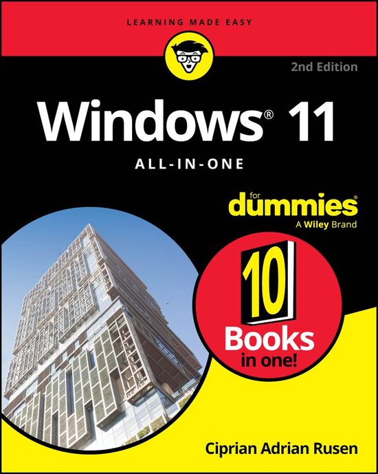 Windows 11 All-in-One For Dummies, 2nd Edition - cover