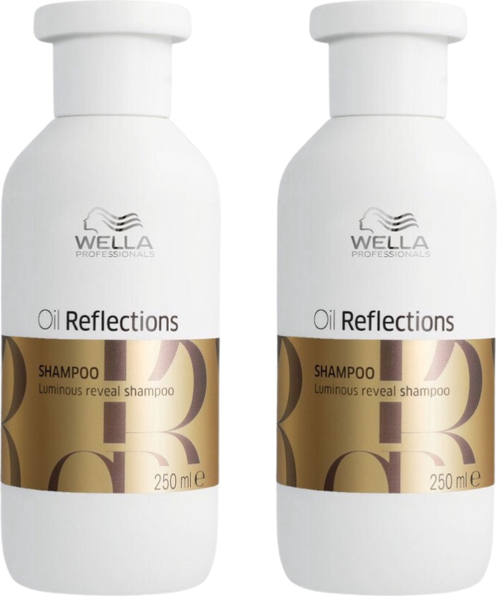 Wella Oil Reflections Luminous Reveal Shampoo 250ml - 2 Stuks - Voordeelverpakking