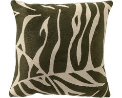 Dutch Decor EDEN - buitenkussen 45x45 cm - waterafstotend en uv-bestendig - Mayfly - groen