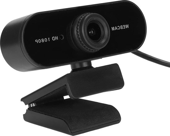 USB-webcam handmatige scherpstelling 1920x1080P met microfoon voor conferenties - Videogesprekken - Echte 1080P-focus .