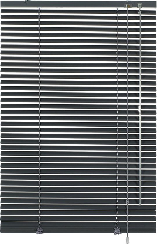 Goodivery ® Store en aluminium pour serrage, intimité, protection contre la lumière et l'éblouissement, avec toutes les pièces de montage, ardoise, 80 x 220 cm