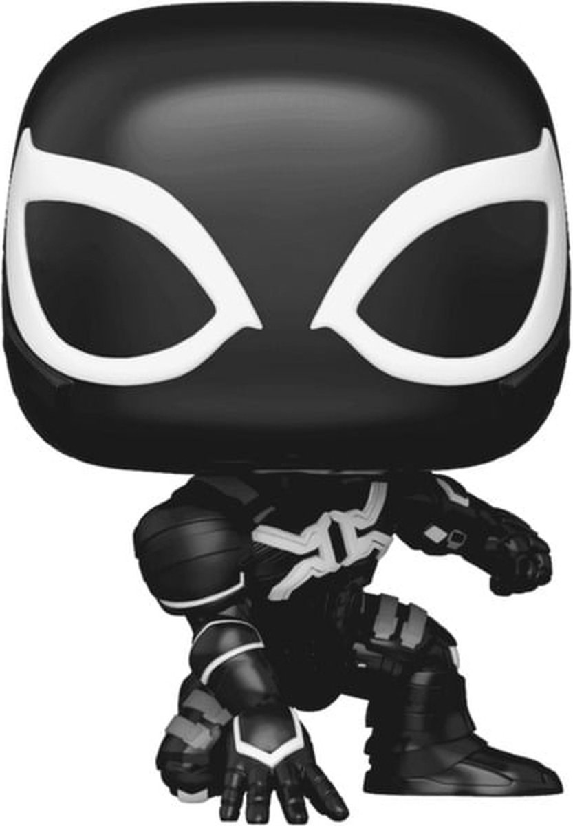 Funko POP Games: Spider-Man 2 - Black Suit Harry Osborn speelfiguur thumbnail 2