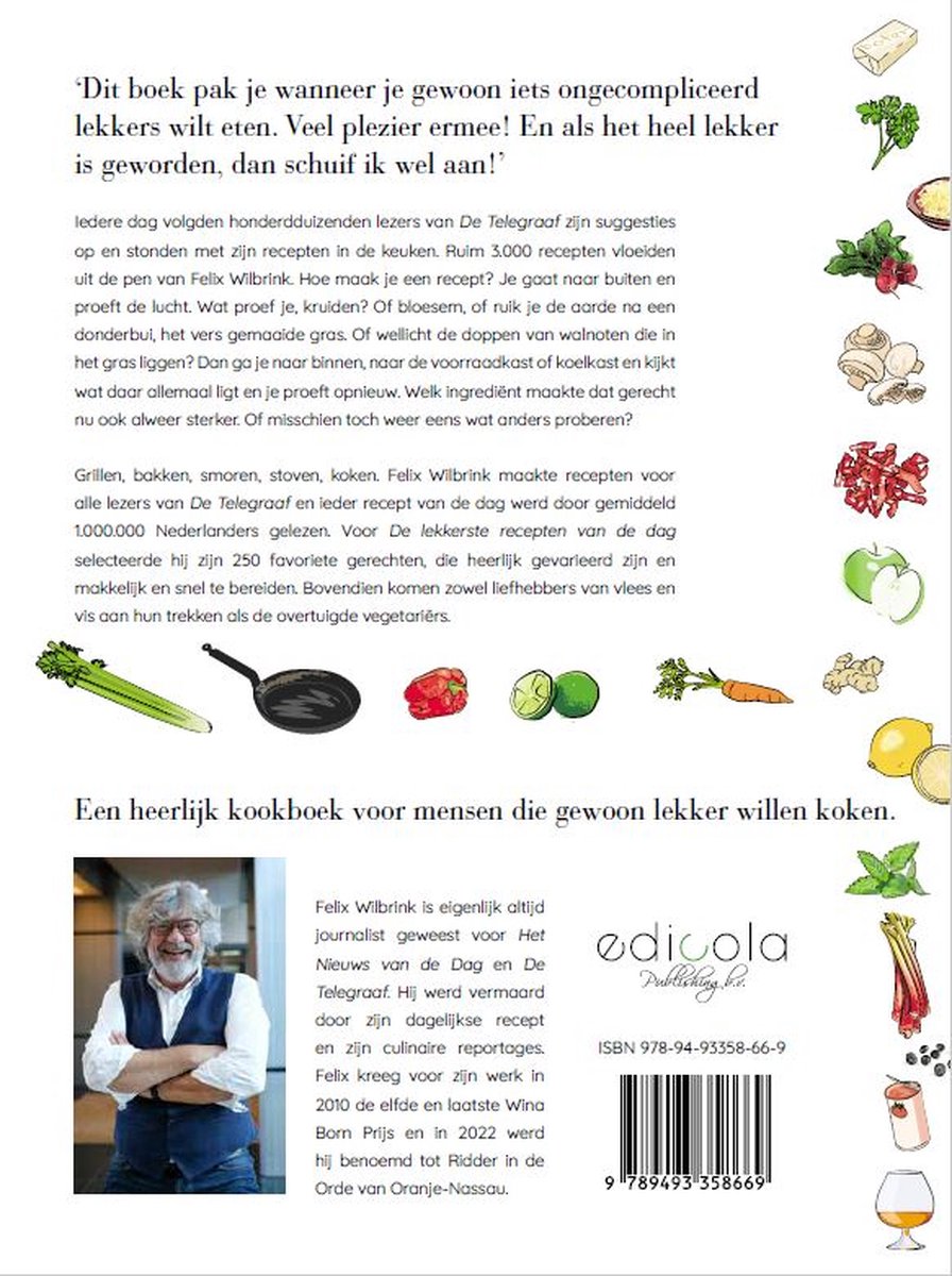 De lekkerste recepten van de dag - back cover