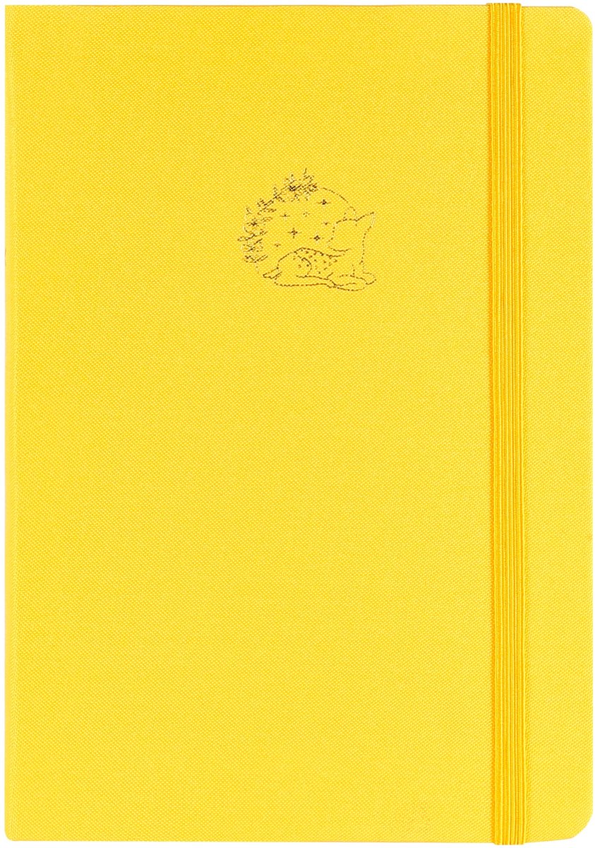 Victoria's Journals Bullet Journal - Notitieboek A5 - 160 gsm - Luxe Hardcover Notebook Dotted - Geel