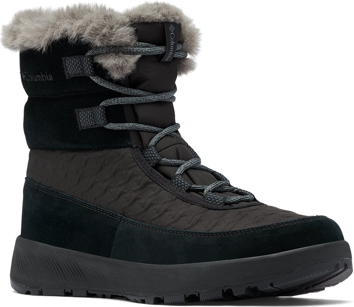 Columbia SLOPESIDE PEAK LUXE dameslaarzen winterschoenen 1979551 010 Zwart