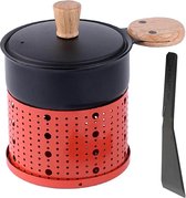 Bol.com Mercadome® Mini Raclette - Fondueset - Tafelgrill - Gourmet - Incl. Kandelaar - Draagbaar - Eenvoudig Verwarmen - Veilig... aanbieding