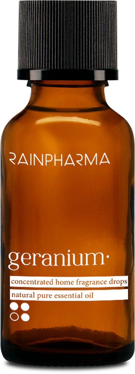 Goedkoopste RainPharma - Essential Oil Geranium - Aroma voor diffuser of spray - 30 ml - Etherische Olie