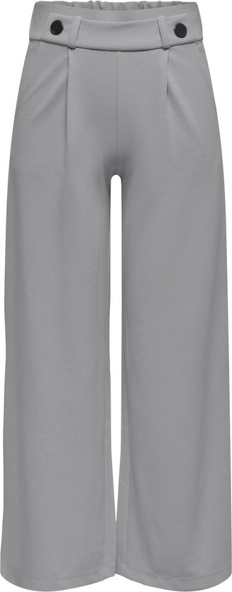 JDY JDYGEGGO LIFE NEW LONG PANT JRS NOOS Pantalons Femme - Formel Gris Boutons Noirs