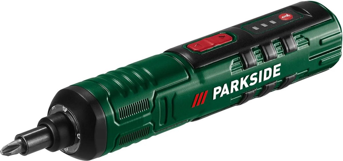 PARKSIDE Accu-schroevendraaier 4V - 300 tpm - instelbaar koppel max. 3 Nm - oplaadbaar met usb