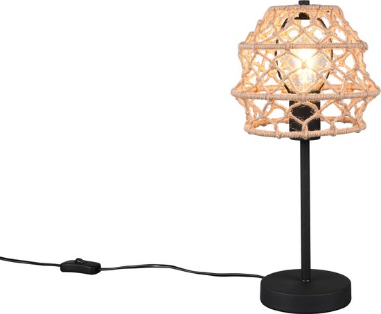 Reality BIDAR Tafellamp Goud, Natuurlijke kleuren, Zwart R51571080