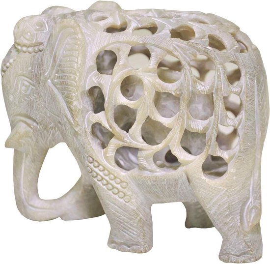 Sculptuur Moeder met baby en 3 kinderen Sculptuur Moeder met baby en 3 kinderen