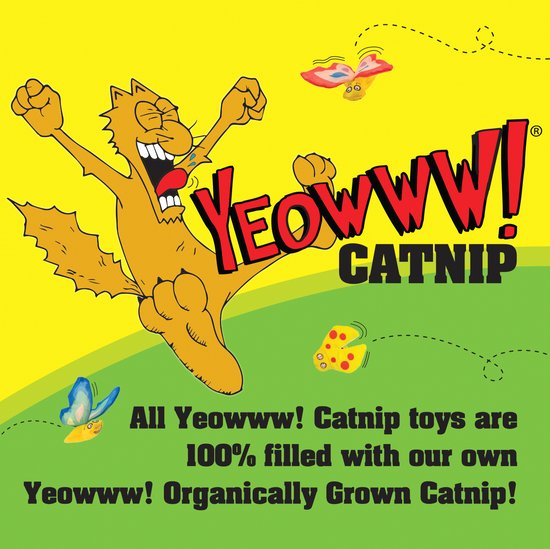 Yeowww! Catnip Zakje 30 gram- Catnip Kattenkruid voor Katten