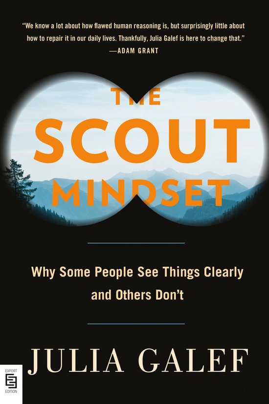 The Scout Mindset - cover