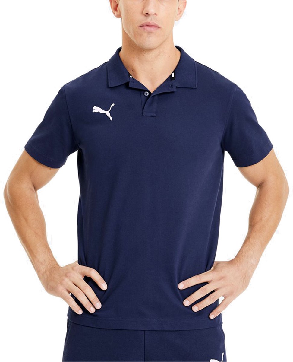 PUMA teamGOAL 23 Casuals poloshirt voor heren T-shirt 656579 donkerblauw