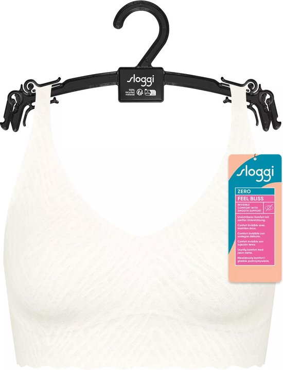 sloggi ZERO Feel Bliss Bralette Soutien-Gorge Femme - BLANC -