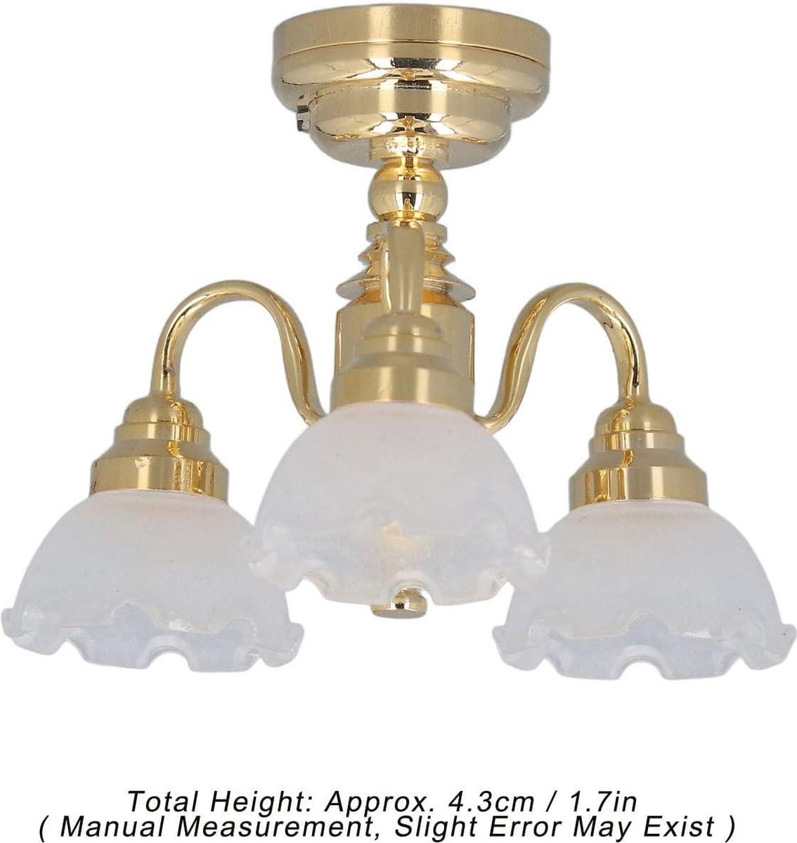 Zeer groot antiek kristallen plafondlamp - kroonluchter Frans plafonniere goud brons - dia. 100 cm - Kroonluchters