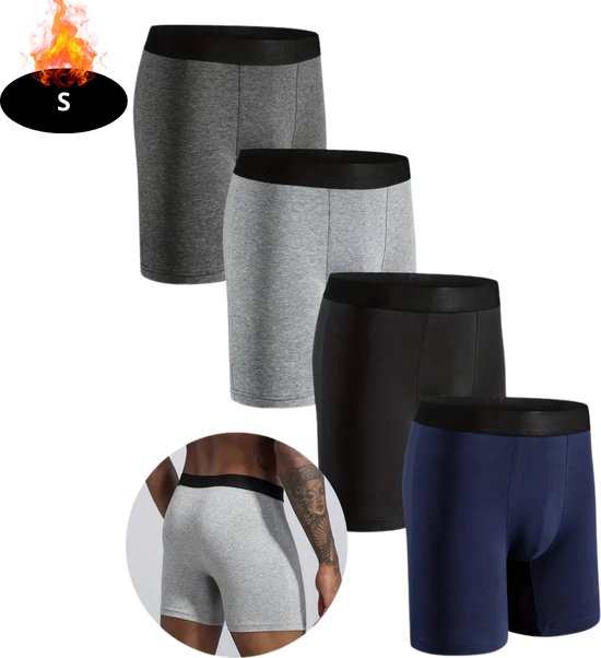 Heren Wolf Dier Stretch Ondergoed Trunks, Hipster Polyester Boxer Slip Sneldrogend, Multi kleuren, XL