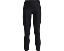 Under Armour Tech Hi Ankle Leg-BLK Dames Sportbroek - Zwart - Wit
