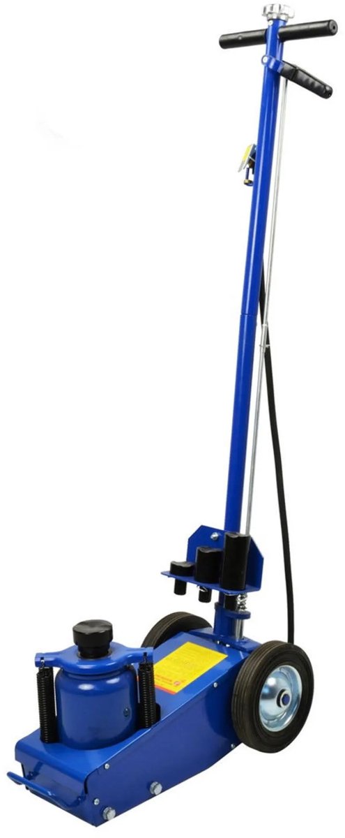 GEKO Hydraulische vloerdompkrik - 35 ton - robuust ontwerp - grote wielen - inclusief adapters
